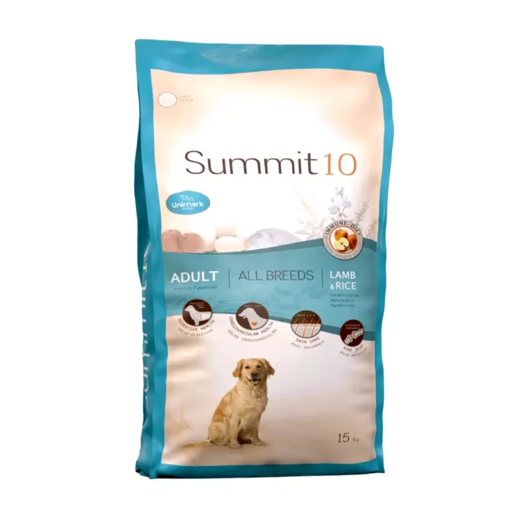 SUMMIT 1O ADULTO TODAS LAS RAZAS CORDERO Y ARROZ 15KG