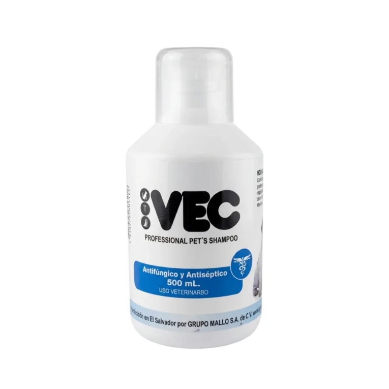VEC SHAMPOO PROFESIONAL ANTÍFUNGICO Y ANTÍSEPTICO 500ML