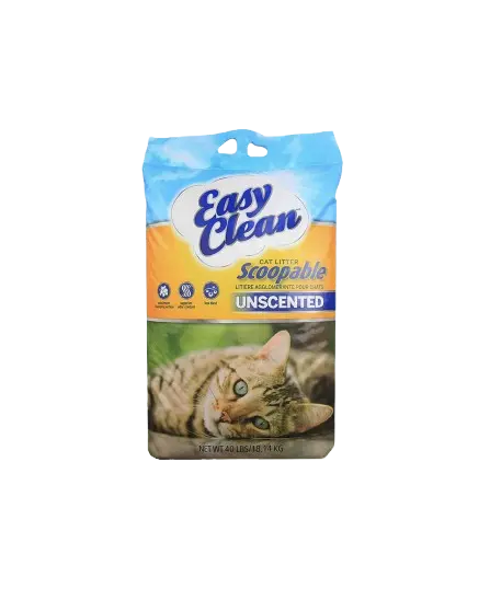 EASY CLEAN ARENA AGLOMERANTE PARA GATOS SIN AROMA