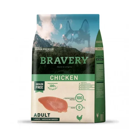 BRAVERY PERRO POLLO MEDIUM / LARGE BREEDS